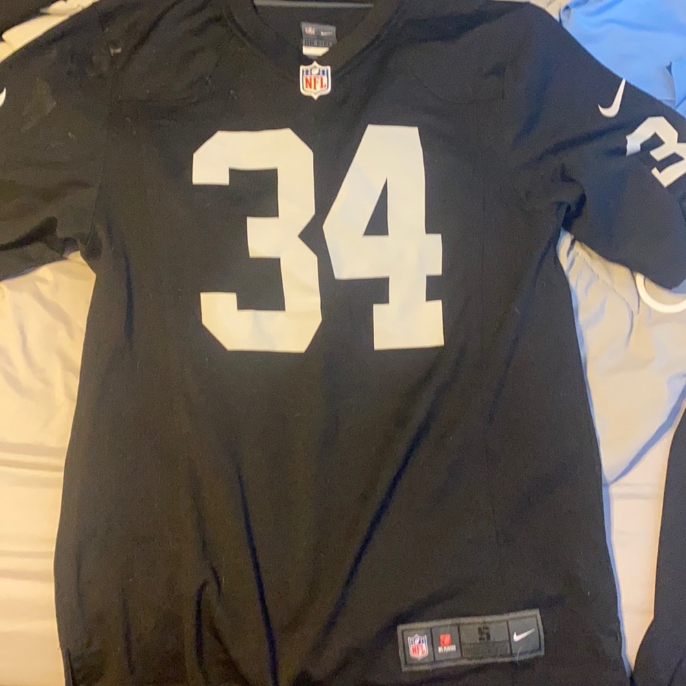Bo Jackson Oakland Raiders throwback retro jersey (Las Vegas raiders)